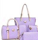Women's European and American style arrow pattern five-piece cover mother bag female bag shoulder diagonal handbag