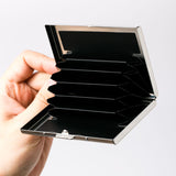 Anti-theft Brush Metal Stainless Steel Card Holder - Dazpy