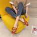 Candy-colored Outer Wear Sandals And Slippers Women - Dazpy