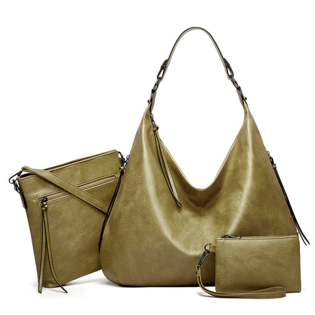 Three-piece One-shoulder Messenger Handbag - Dazpy