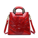 Ethnic Style Big Flower Lady Bag Fashion One-shoulder Portable Diagonal Large-capacity Female Bag