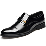 Set of Black Casual Leather Shoes - Stylish and Comfortable for Everyday Wear - Dazpy