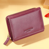 Multifunctional Folding Leather Wallet Fashion Retro - Dazpy