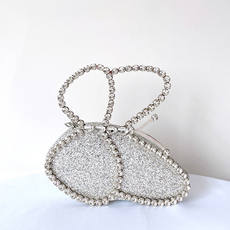 Butterfly Handbag Rhinestone Lady - Dazpy