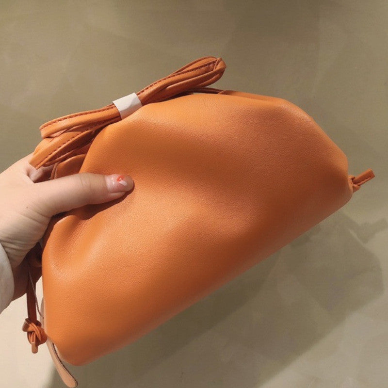 Fashion One-shoulder Messenger Hand-made Dumpling Bag Female - Dazpy