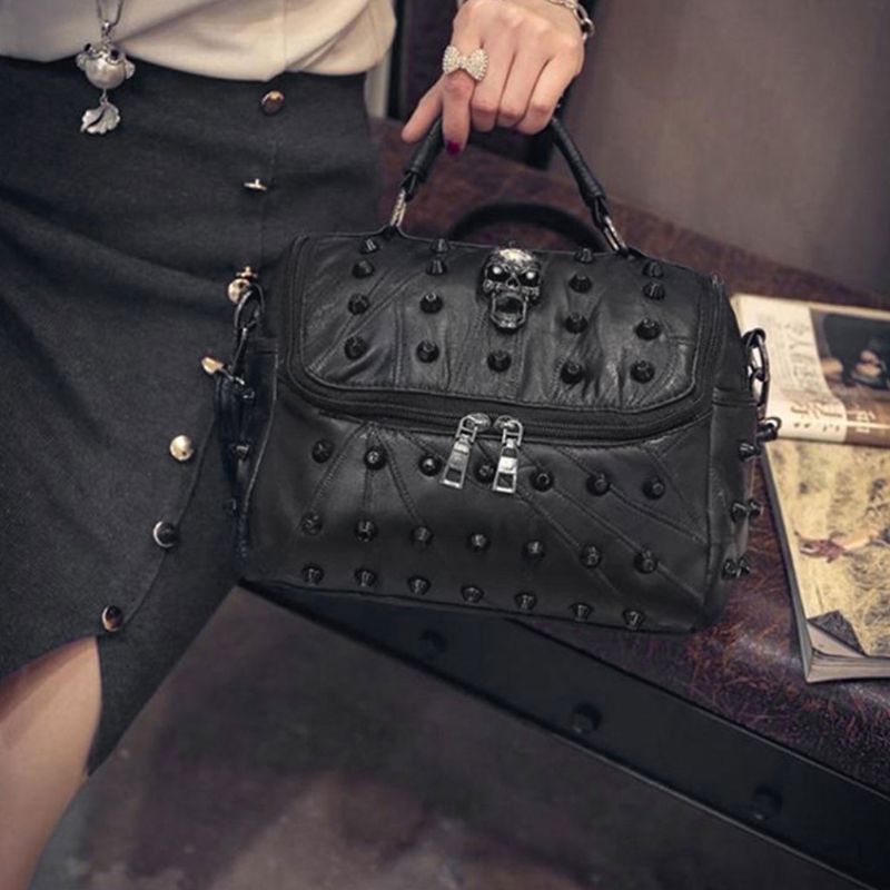 Korean leather handbag - Dazpy