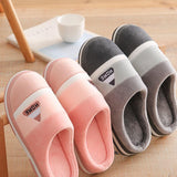 Thick Bottom Plus Velvet Non-Slip Plush Cotton Slippers For Men - Dazpy