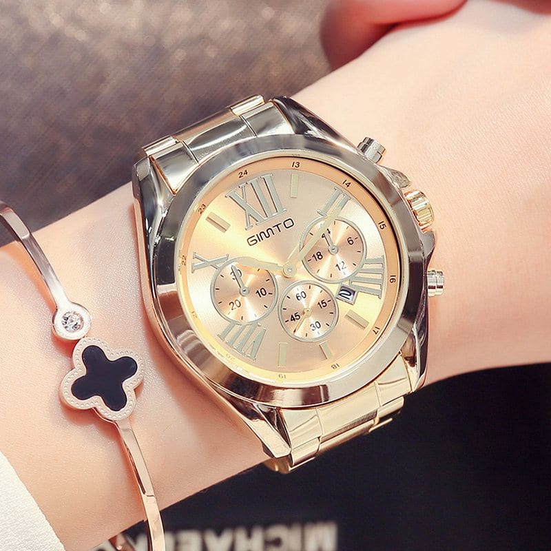 Classic Waterproof Wristwatches for Women - Dazpy