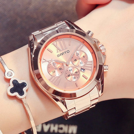 Classic Waterproof Wristwatches for Women - Dazpy