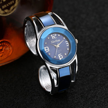 Elegant Women's Bangle Bracelet Watches - Dazpy