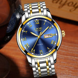 Men's Classic Stainless Steel Quartz Watch - Dazpy