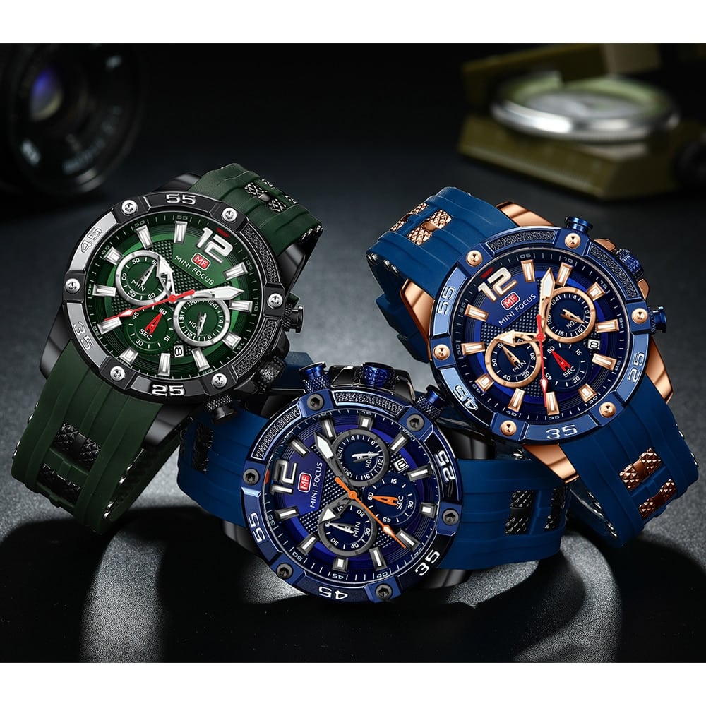 Men's Sports Waterproof Watches - Dazpy