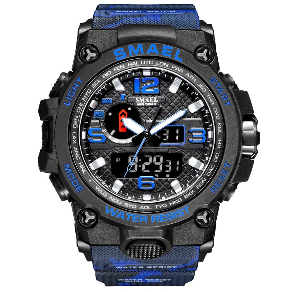 Men's Camouflage Print LED Watches - Dazpy