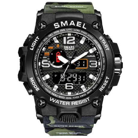 Men's Camouflage Print LED Watches - Dazpy