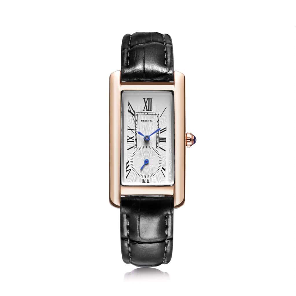 Women's Rectangular Dial Elegant Watches - Dazpy