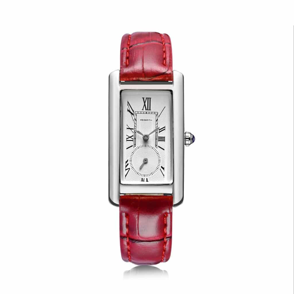 Women's Rectangular Dial Elegant Watches - Dazpy