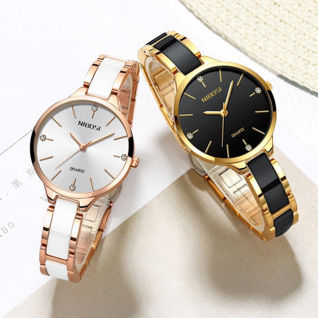 Women's Ceramic Bracelet Watches - Dazpy