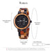 Wooden Watch with Colorful Band - Dazpy