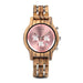 Women's Wooden Bracelet Chronograph Watches - Dazpy