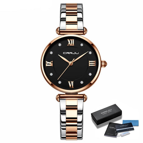 Women's Stainless Steel Bracelet Watch - Dazpy