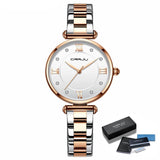 Women's Stainless Steel Bracelet Watch - Dazpy