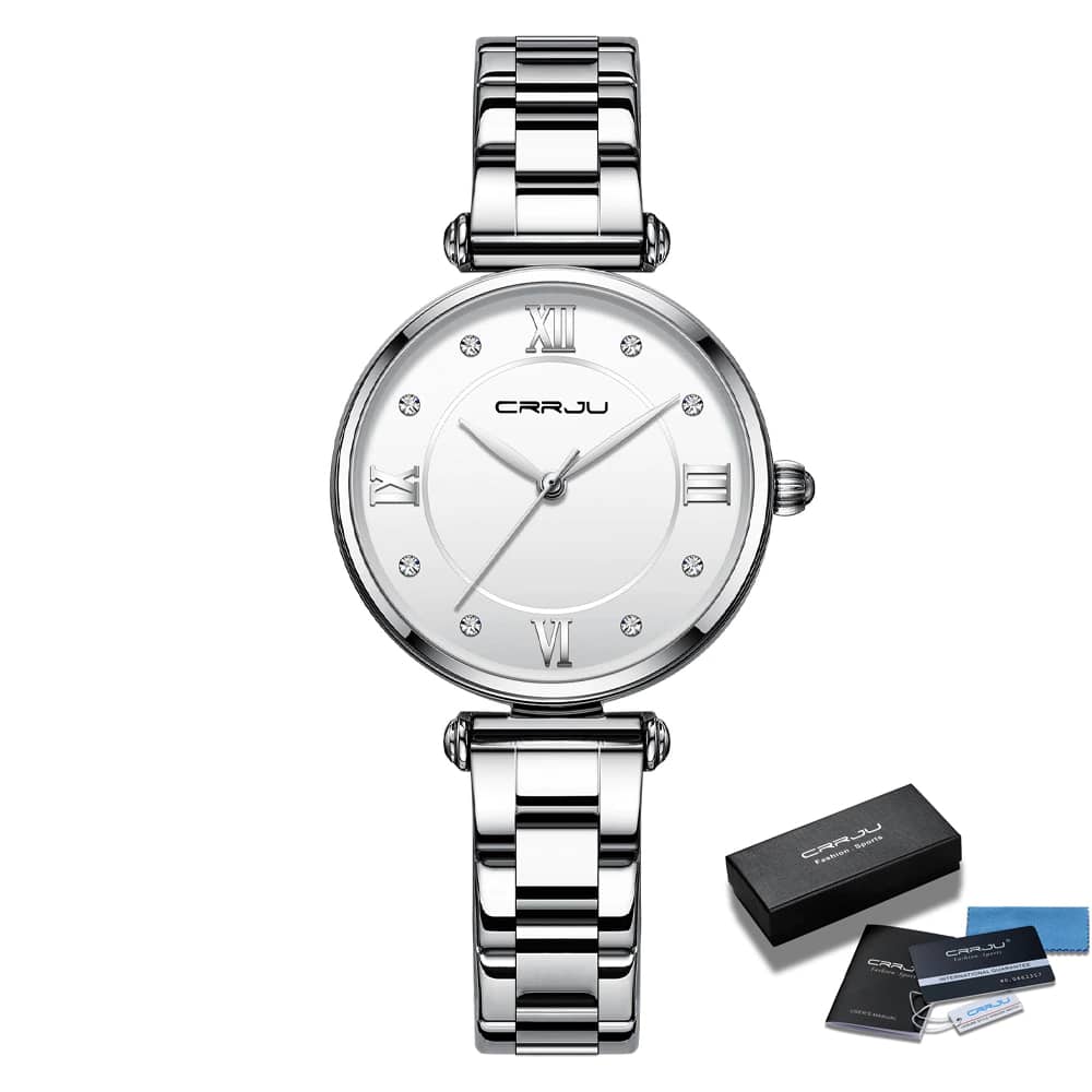 Women's Stainless Steel Bracelet Watch - Dazpy