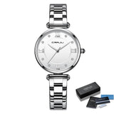 Women's Stainless Steel Bracelet Watch - Dazpy