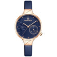 Women's Elegant Leather Quartz Watch - Dazpy