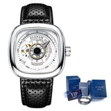 Men's Square Dial Mechanical Watches - Dazpy