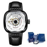 Men's Square Dial Mechanical Watches - Dazpy