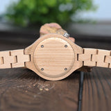 Women's Minimalist Wooden Watch - Dazpy