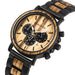 Men's Business Style Wood Decorated Watch - Dazpy