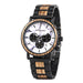 Men's Business Style Wood Decorated Watch - Dazpy