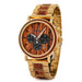 Men's Business Style Wood Decorated Watch - Dazpy