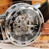 Fashion Mechanical Automatic Skeleton Watches for Men - Dazpy