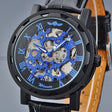 Fashion Mechanical Automatic Skeleton Watches for Men - Dazpy