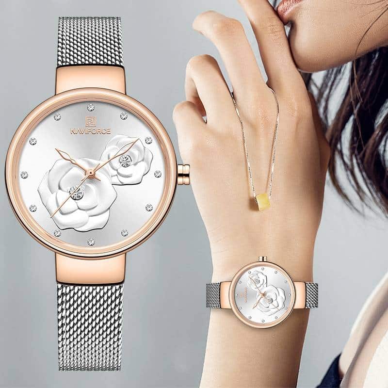 Flower Luxury Ladies Fashion Watch - Dazpy