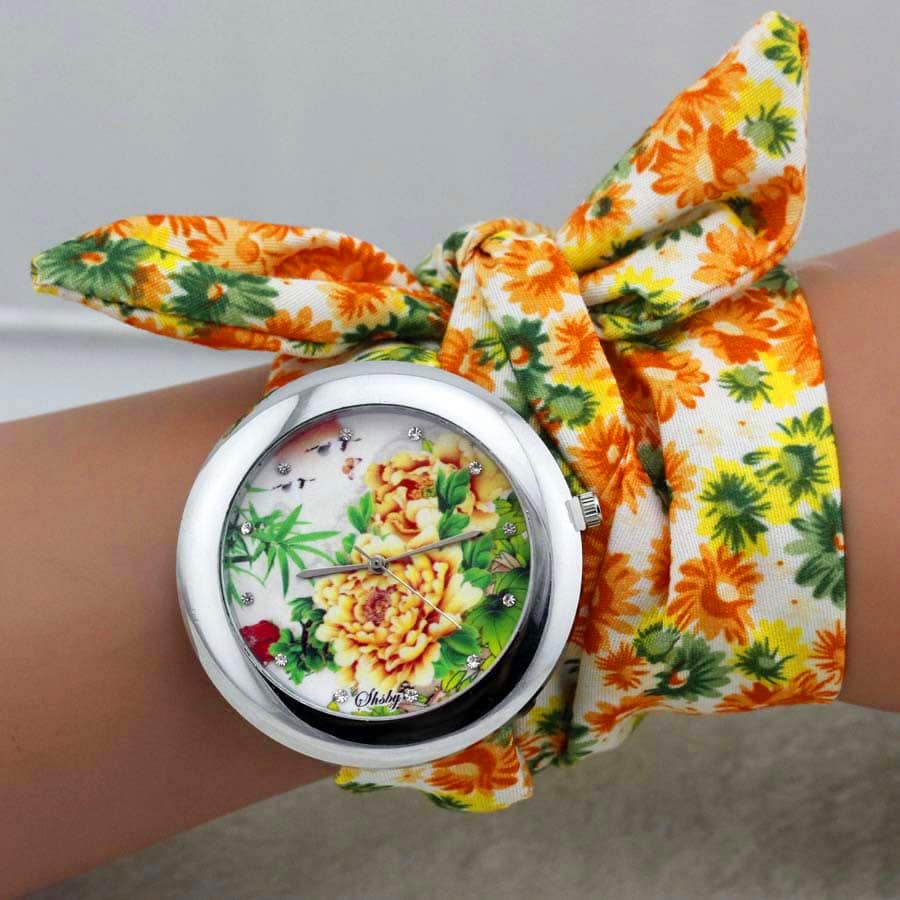 Women's Boho Watches with Fabric Bracelet - Dazpy