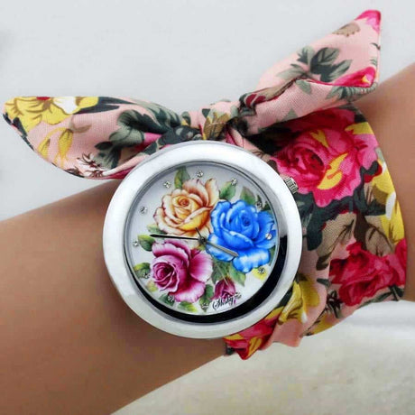 Women's Boho Watches with Fabric Bracelet - Dazpy