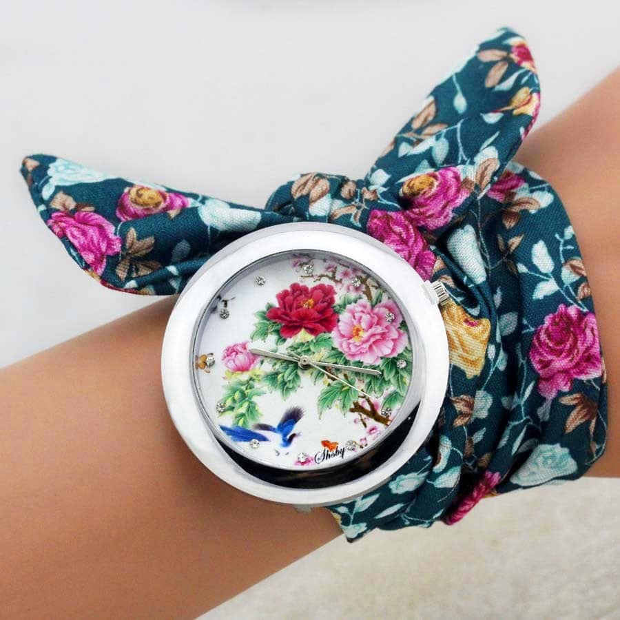 Women's Boho Watches with Fabric Bracelet - Dazpy