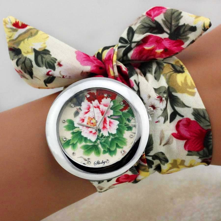 Women's Boho Watches with Fabric Bracelet - Dazpy