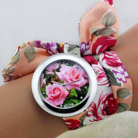 Women's Boho Watches with Fabric Bracelet - Dazpy