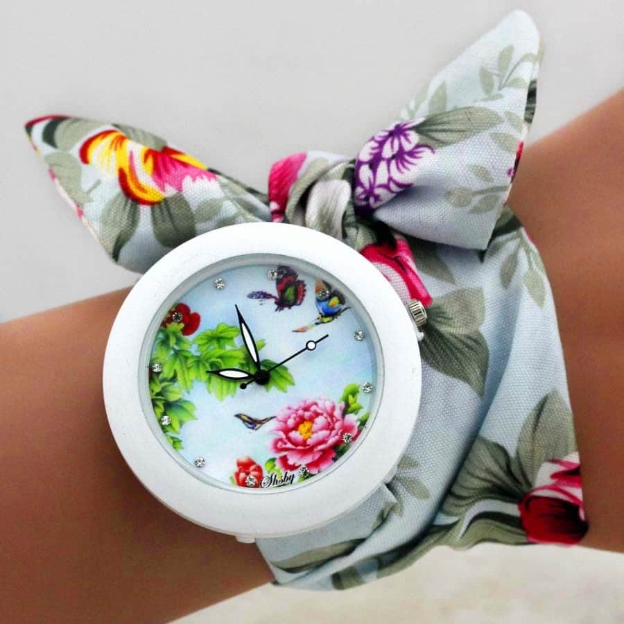 Women's Boho Watches with Fabric Bracelet - Dazpy