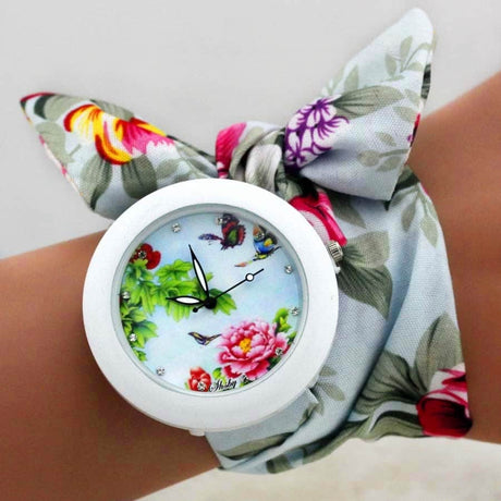 Women's Boho Watches with Fabric Bracelet - Dazpy