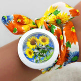 Women's Boho Watches with Fabric Bracelet - Dazpy