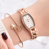 Women's Elegant Chain Bracelet Quartz Watches - Dazpy