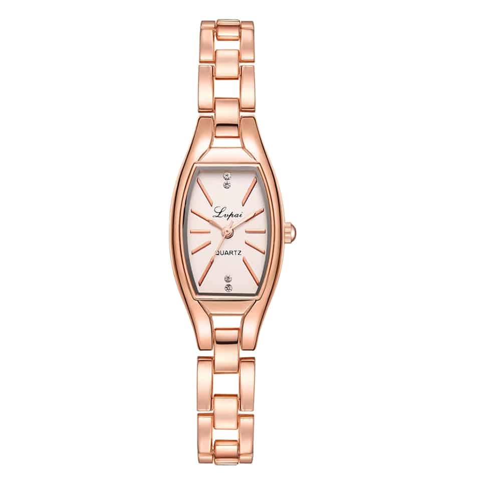 Women's Elegant Chain Bracelet Quartz Watches - Dazpy