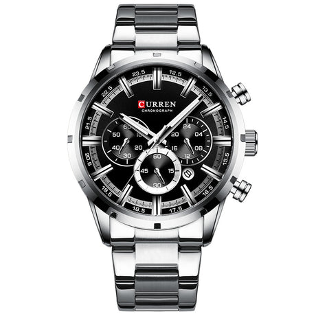 Men's Waterproof Stainless Steel Watch - Dazpy