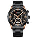 Men's Waterproof Stainless Steel Watch - Dazpy