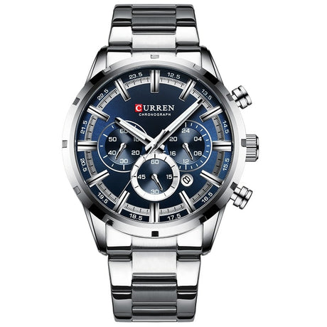 Men's Waterproof Stainless Steel Watch - Dazpy